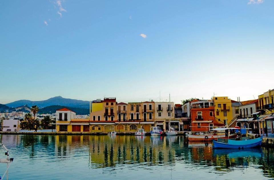 Sea View Cozy Studio Near Center Of Rethymno Town Zewnętrze zdjęcie