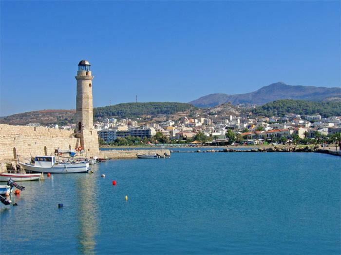Sea View Cozy Studio Near Center Of Rethymno Town Zewnętrze zdjęcie