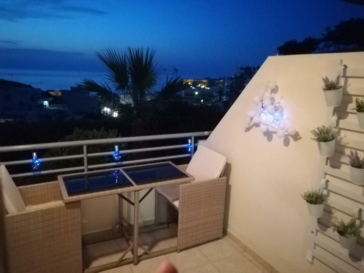 Sea View Cozy Studio Near Center Of Rethymno Town Zewnętrze zdjęcie