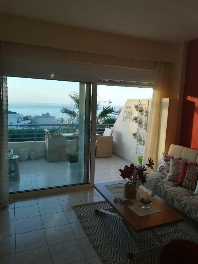 Sea View Cozy Studio Near Center Of Rethymno Town Zewnętrze zdjęcie