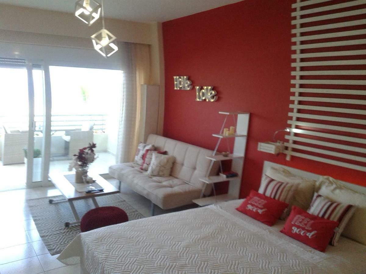 Sea View Cozy Studio Near Center Of Rethymno Town Zewnętrze zdjęcie